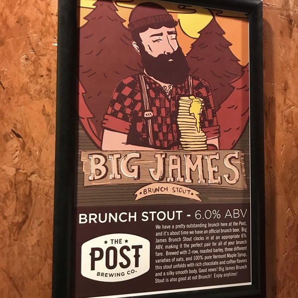 Photo taken at The Post Brewing Company by J. D. L. on 3/17/2019