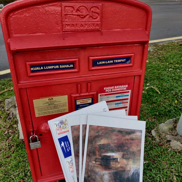 Pos Malaysia Red Letter Box Istana Business Service In Taman Tasik Titiwangsa