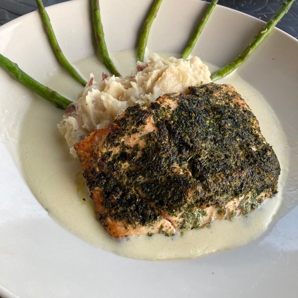 Herb Crusted Filet Of Salmon Cheesecake Factory
