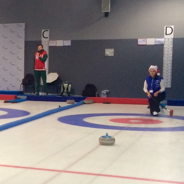 Photo taken at Moscow Curling Club by Kristina L. on 12/3/2015