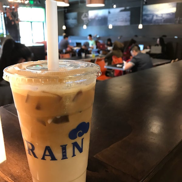 Photo taken at Rain Cafe by Eric B. on 6/4/2017