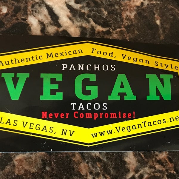 Foto diambil di Pancho&#39;s Vegan Tacos oleh Michelle M. pada 6/26/2017