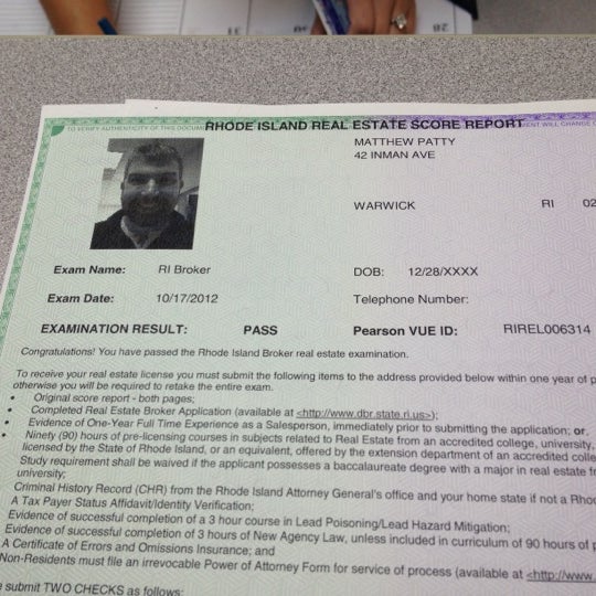 Pearson Vue Testing Center Office in East Providence