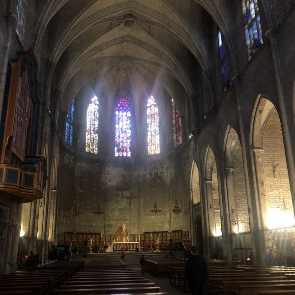 Снимок сделан в Basílica de Santa Maria del Pi пользователем Luz Jane E. 1/21/2024