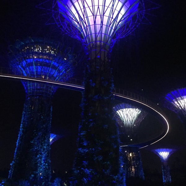 Photo taken at Gardens by the Bay by Pavel S. on 2/14/2016