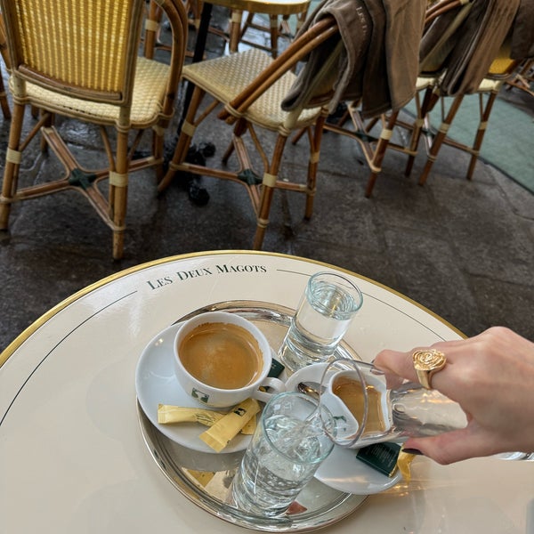Photo taken at Les Deux Magots by Nihal E. on 2/9/2024