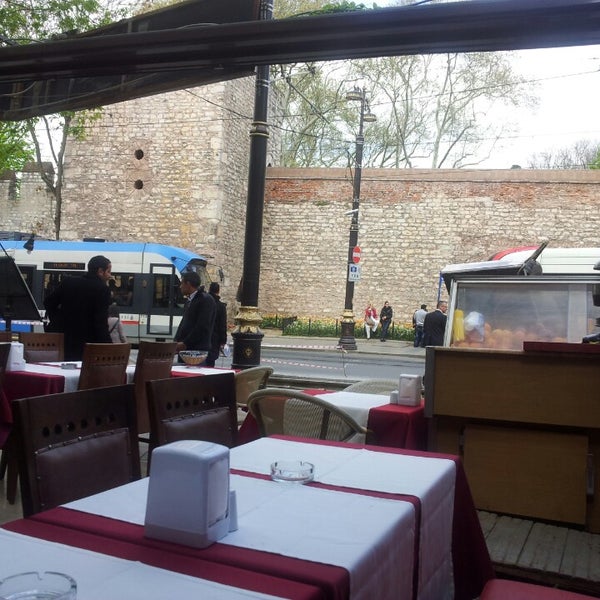 Photo taken at Faros Restaurant Sirkeci by Ari N. on 4/20/2013