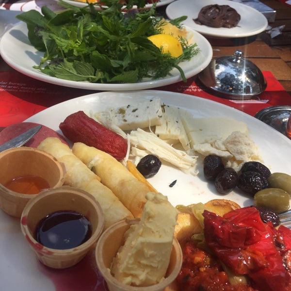 Photo taken at Eyüboğlu Cafe &amp; Restaurant by Sebil E. on 7/22/2018