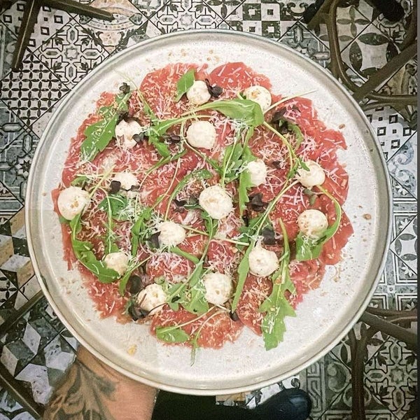 veal carpaccio