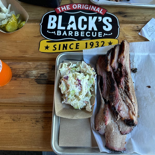 Photo taken at Black&#39;s BBQ by k on 3/22/2024