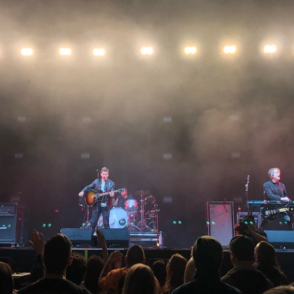 Photo taken at Budweiser Stage by Bev on 9/16/2019