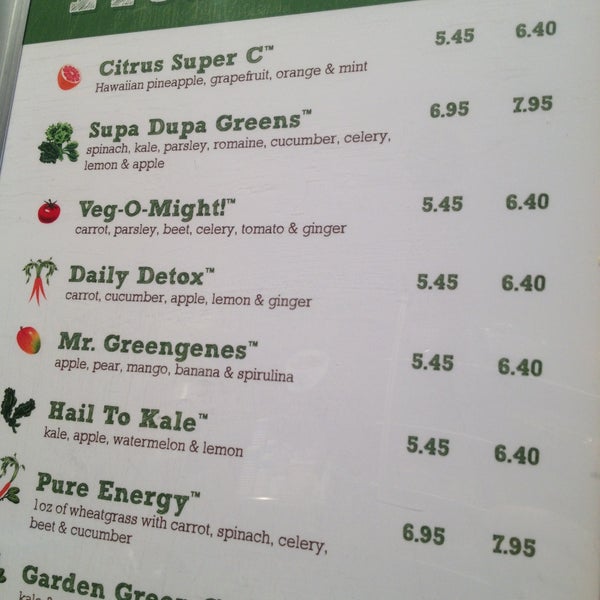 Juice Generation Hell's Kitchen 644 9th Ave
