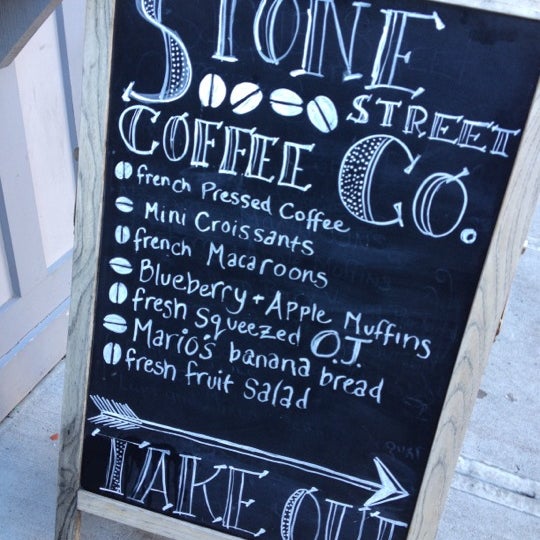 รูปภาพถ่ายที่ Stone Street Coffee Company โดย Ian W. เมื่อ 10/22/2012