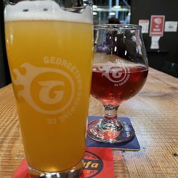 Photo taken at Georgetown Brewing Company by Kelly A. on 11/23/2021