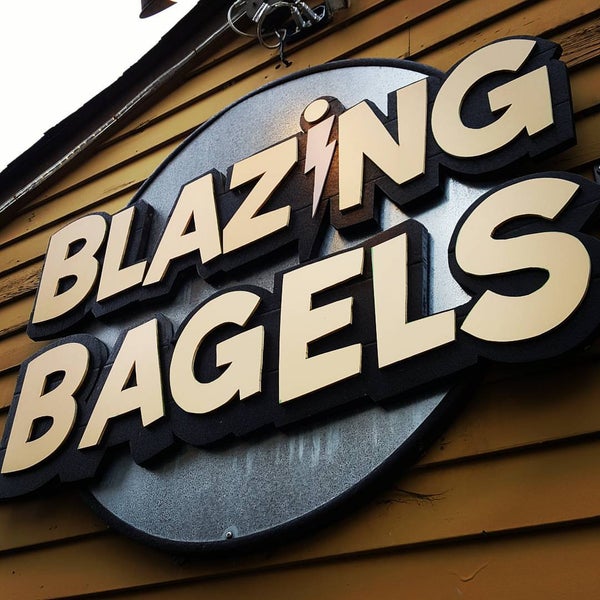 Photo taken at Blazing Bagels by Baker T. on 3/11/2016