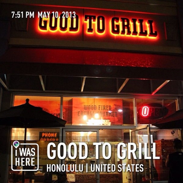 รูปภาพถ่ายที่ Good to Grill โดย Michael C. เมื่อ 5/11/2013