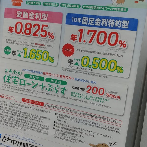 さわやか信用金庫 調布支店 調布 上石原1 31 16