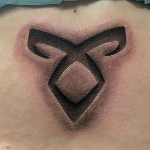 angelic rune tattoo