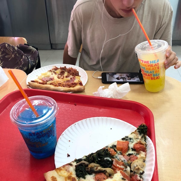 Photo taken at Famous Original Ray&#39;s Pizza by M. on 8/5/2018