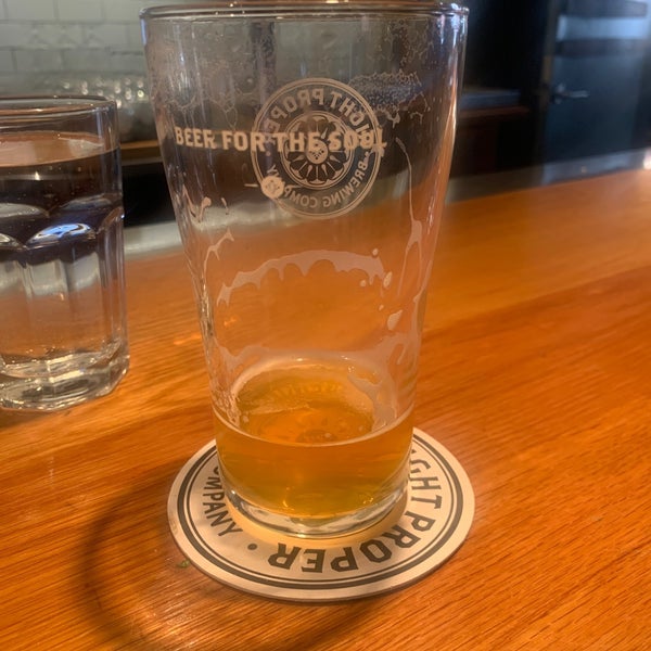 Photo taken at Right Proper Brewing Company by Joe F. on 2/18/2020