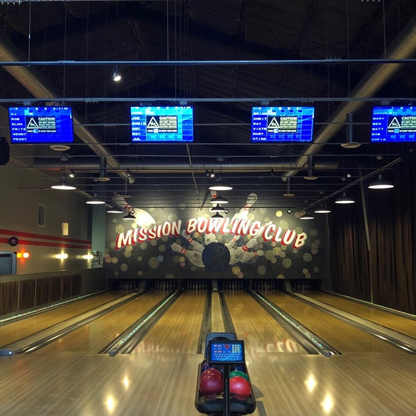 Photo taken at Mission Bowling Club by Son A. on 2/28/2020