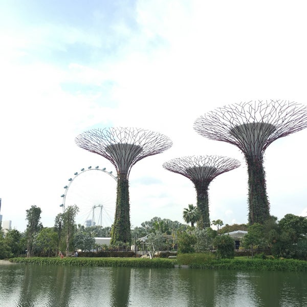 Photo taken at Gardens by the Bay by Jessica Y. on 8/12/2016
