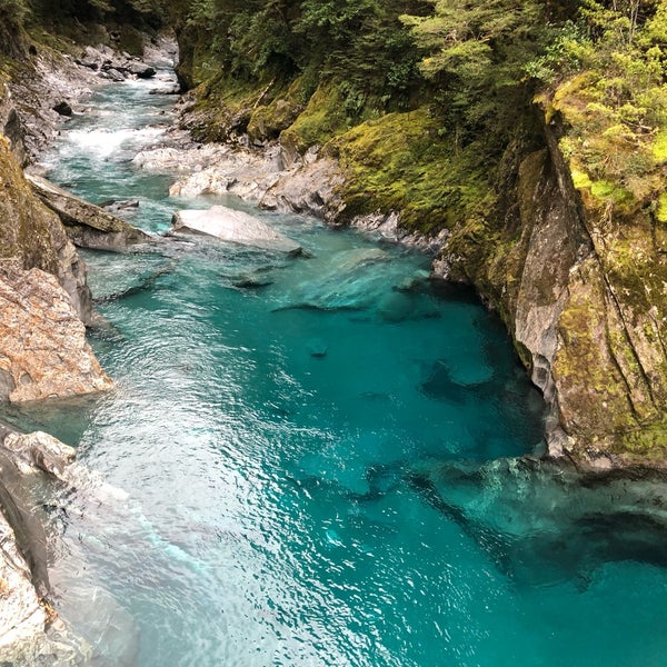 Blue Pools новая Зеландия