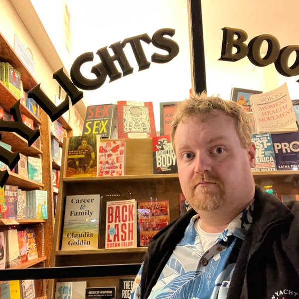 Photo taken at City Lights Bookstore by Ed V. on 8/27/2022