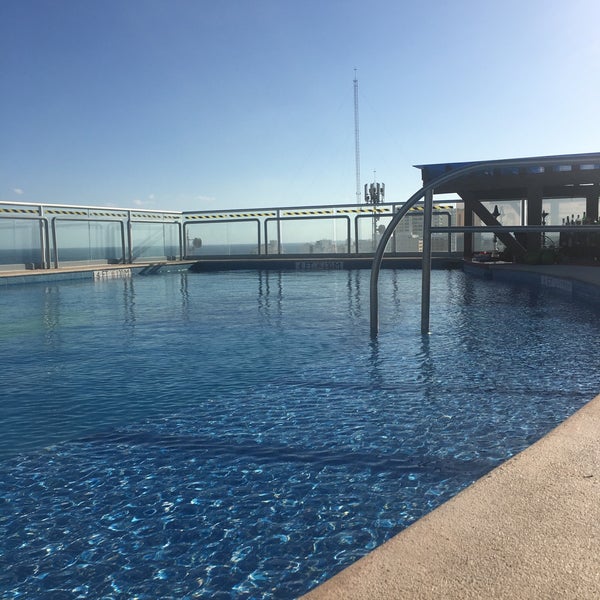 Photo taken at Aloft Cancún by Emre G. on 1/26/2017