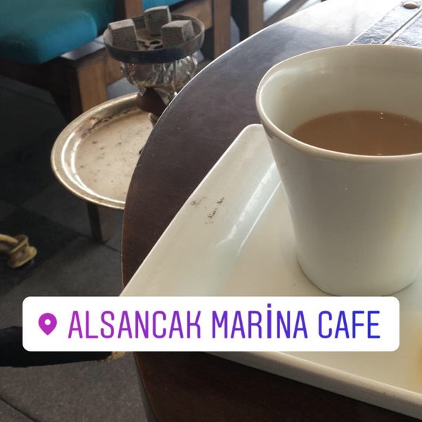 Photo taken at Marina Cafe by RESUL ALBYRAK on 2/7/2019