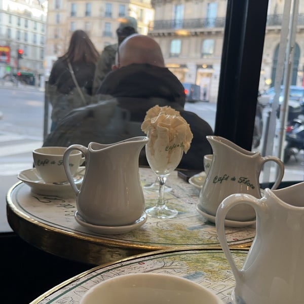 Photo taken at Café de Flore by Sarah S. on 2/14/2025