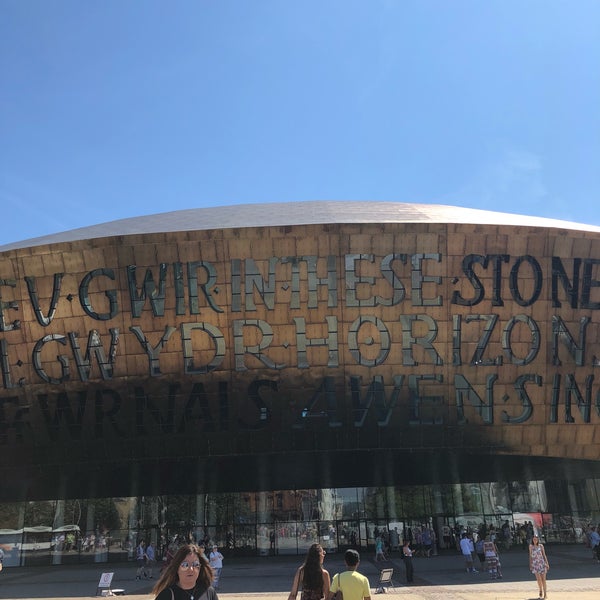 7/7/2018 tarihinde Alex R.ziyaretçi tarafından Wales Millennium Centre'de çekilen fotoğraf