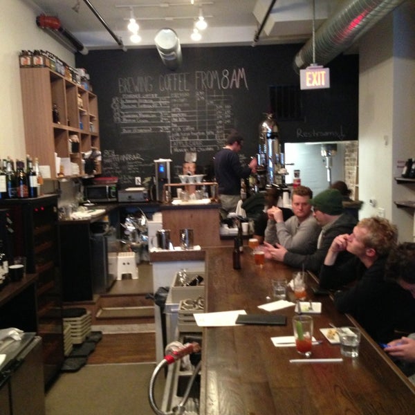 Photo taken at 1215 Wine Bar &amp; Coffee Lab by Chris W. on 1/6/2013