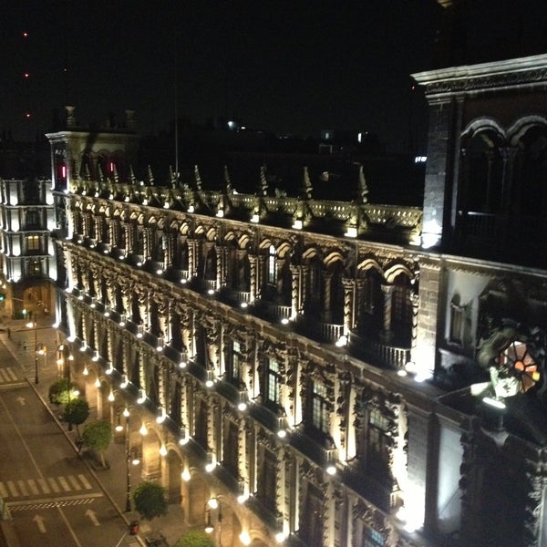 Photo taken at Gran Hotel Ciudad de México by Juan R. on 5/1/2013