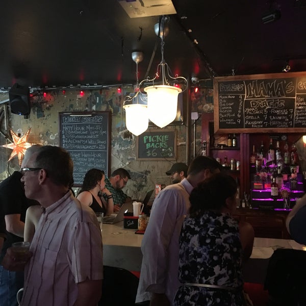Photo taken at Mama&#39;s Bar by Pat D. on 8/6/2018