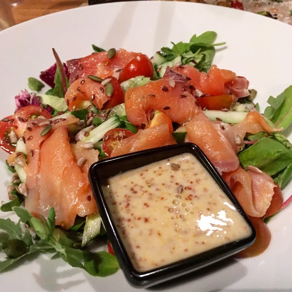 Perfect salmon salad!