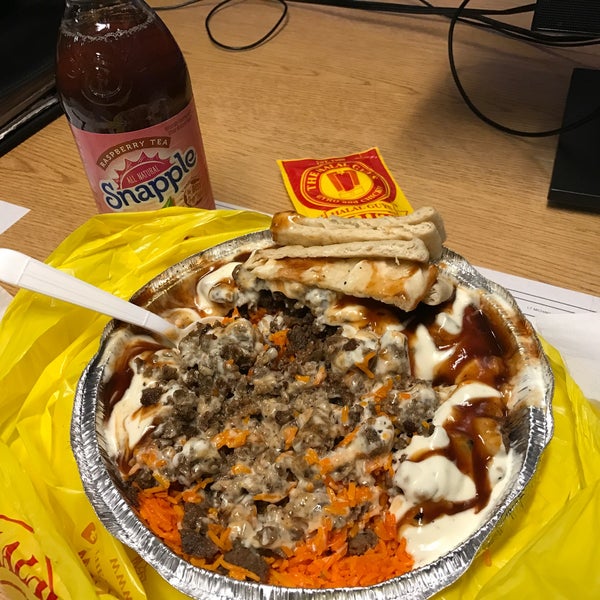 Photo taken at The Halal Guys by JNYCE on 3/9/2017