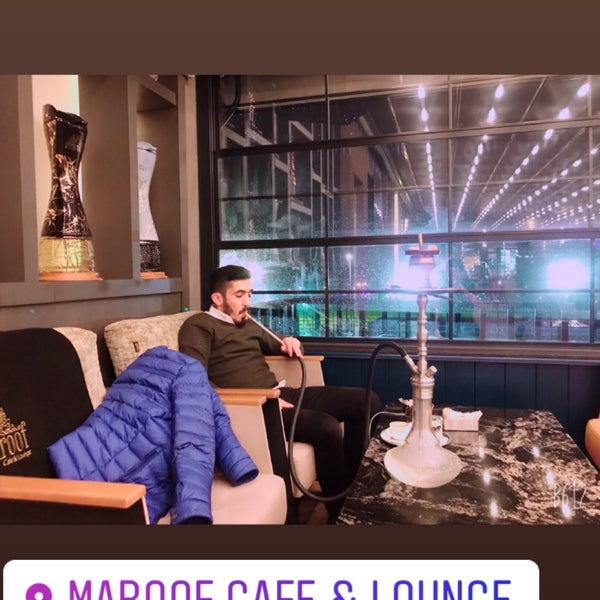Photo taken at Maroof Cafe Lounge by Ahmed G. on 1/7/2020