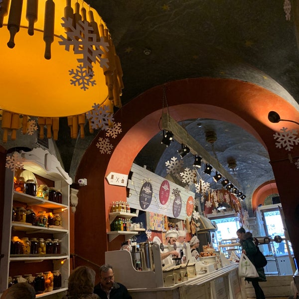 Photo taken at Lviv Galician Cheese Cake and Strudel Bakery by Annie K. on 12/21/2018