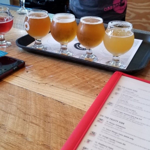 Photo taken at Garage Brewing Co by Ron N. on 8/4/2019