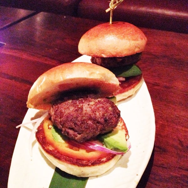 Chibi burger is delicious and only $3 regular price! Has a a little spicy kick to it and a thick slab of avocado.