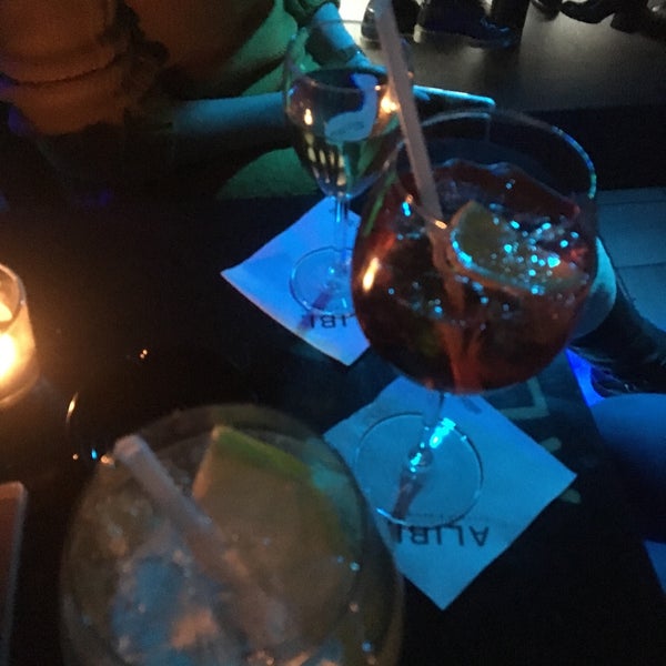 Photo taken at ALIBI. cocktail and music bar by Šárka H. on 1/28/2017