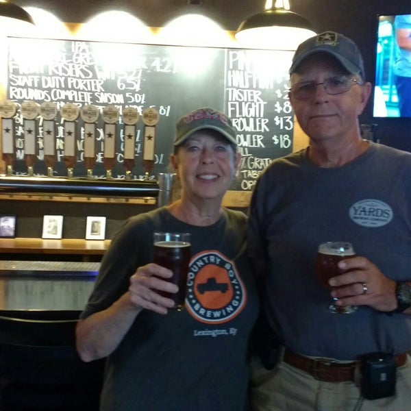 Photo taken at Brass Brewing Company by Carolyn Y. on 7/11/2018