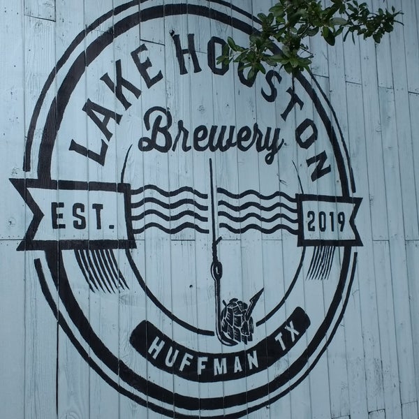 Photo taken at Lake Houston Brewery by Carolyn Y. on 7/8/2021