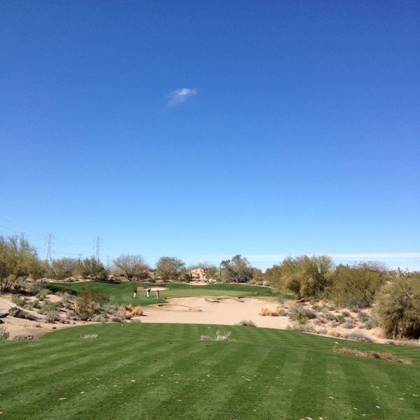 Photo taken at Grayhawk Golf Club by Ryan B. on 2/22/2013