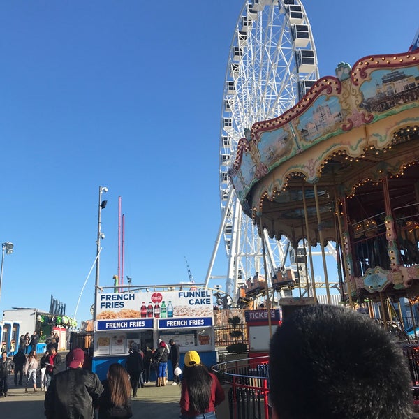 Photo taken at Steel Pier Amusements by Danielle S. on 3/31/2018