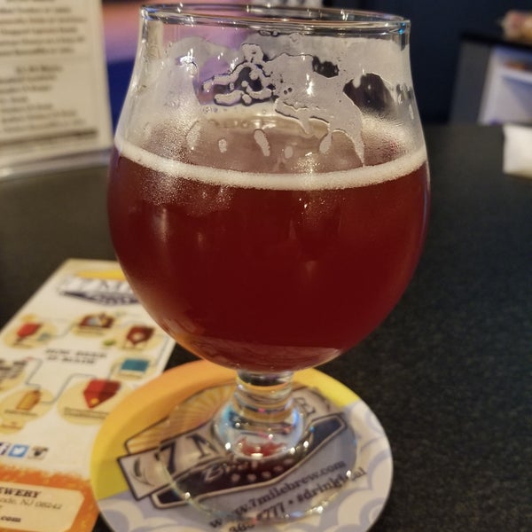 Photo taken at 7 Mile Brewery by Daniel S. on 7/18/2018