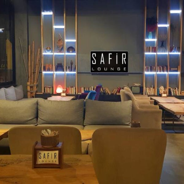 Photo taken at Safir Lounge by Erhan A. on 1/25/2018
