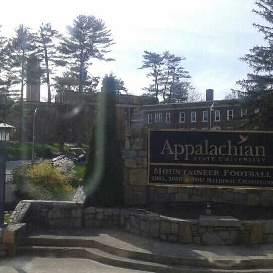 Photo taken at Appalachian State University by Erhan B. on 3/30/2016