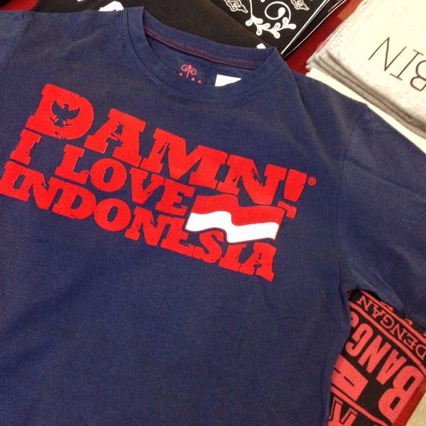 DAMN I Love Indonesia Clothing Store in Kebayoran Lama